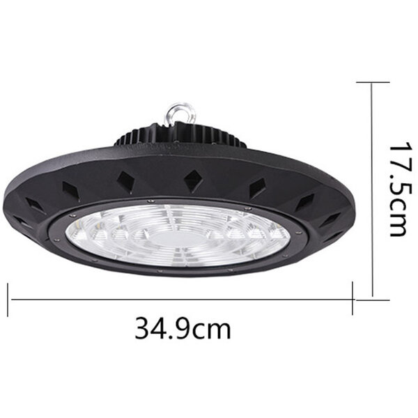 HLW LED LED UFO High Bay 150W - Waterdichte LED High Bay Magazijnverlichting IP65, Neutraal Wit 4000K HLW LED LED UFO High Bay 150W - Waterdichte LED High Bay Magazijnverlichting IP65, Neutraal Wit 4000K