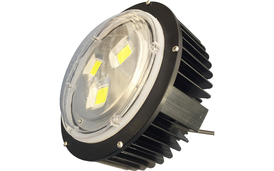HLW LED LED UFO High Bay 100W - Koud Wit 6000K Waterdichte Magazijnverlichting IP65