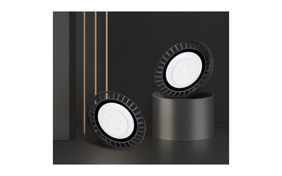 HLW LED LED UFO High Bay 200W - Waterdichte LED High Bay Magazijnverlichting IP65, Neutraal Wit 4000K