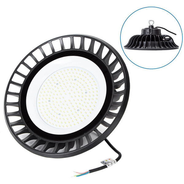 HLW LED LED UFO High Bay 150W - Waterdichte LED lamp IP65, daglicht wit 6500K voor magazijnverlichting