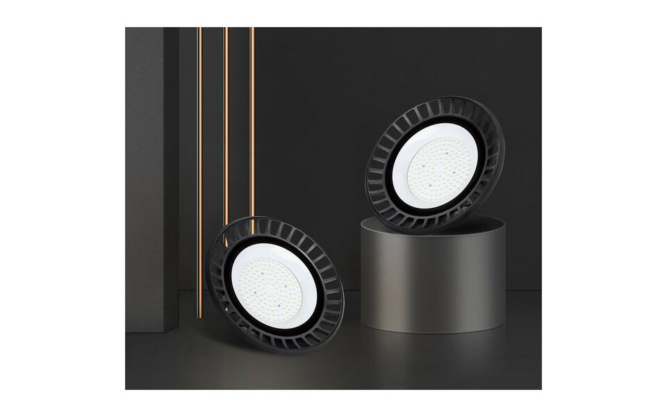 HLW LED LED UFO High Bay 150W - Waterdichte LED lamp IP65, daglicht wit 6500K voor magazijnverlichting