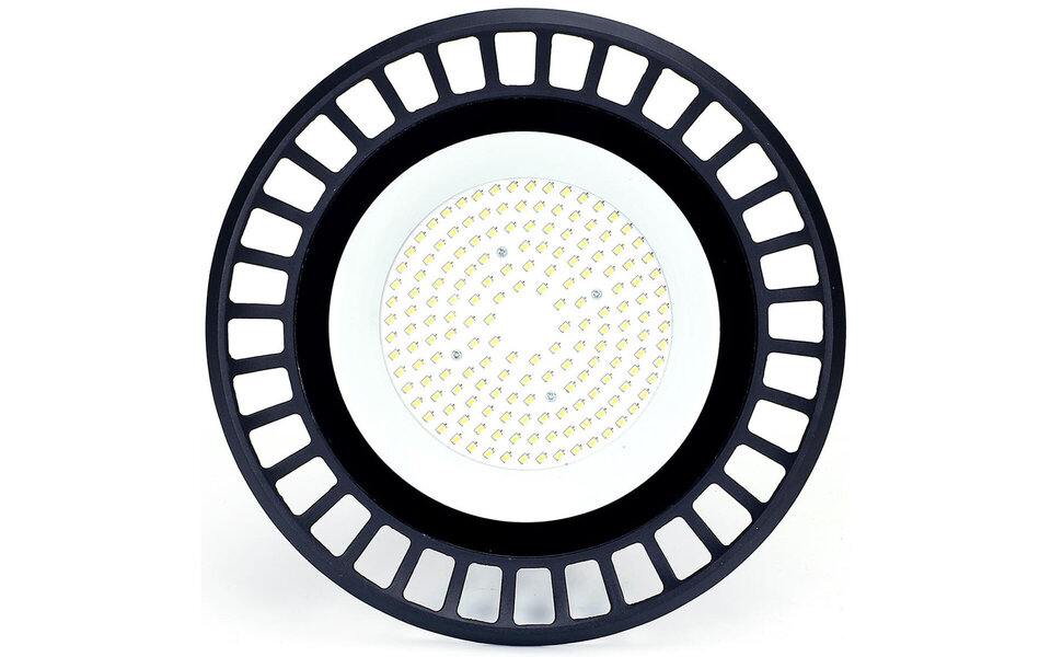 HLW LED LED UFO High Bay 100W - Waterdichte Magazijnverlichting IP65, Daglicht Wit 6500K
