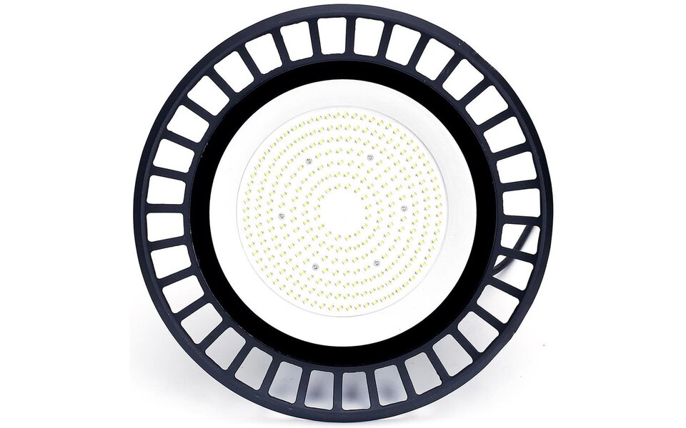 HLW LED LED UFO High Bay 150W - Waterdichte LED lamp voor Magazijnverlichting, IP65, Daglicht Wit 6500K HLW LED LED UFO High Bay 150W - Waterdichte LED lamp voor Magazijnverlichting, IP65, Daglicht Wit 6500K