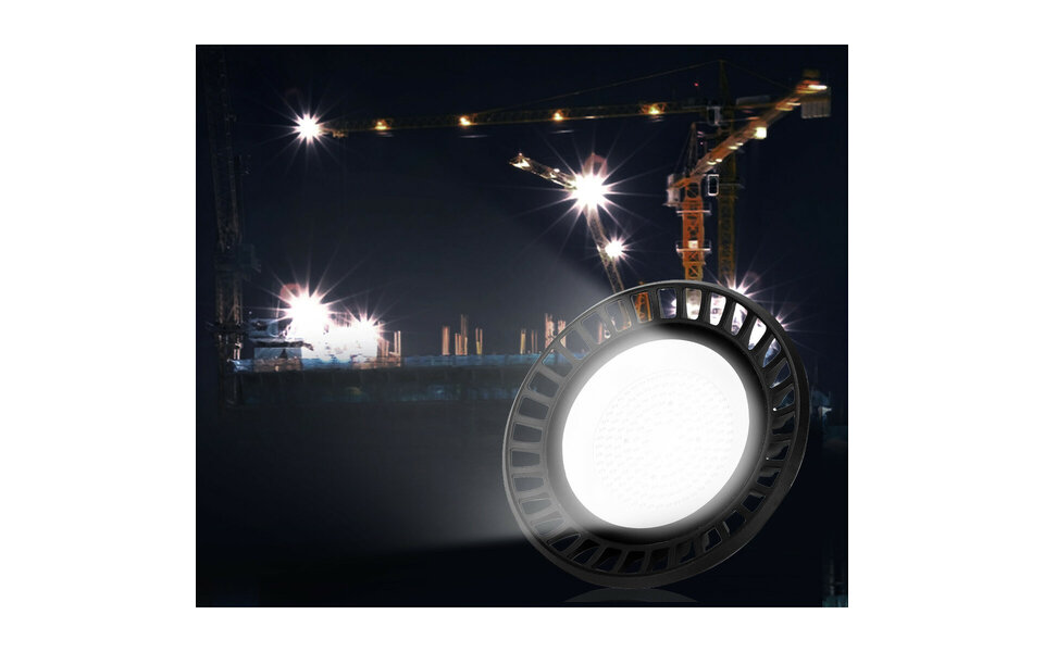 HLW LED LED UFO High Bay 150W - Waterdichte LED lamp voor Magazijnverlichting, IP65, Daglicht Wit 6500K HLW LED LED UFO High Bay 150W - Waterdichte LED lamp voor Magazijnverlichting, IP65, Daglicht Wit 6500K