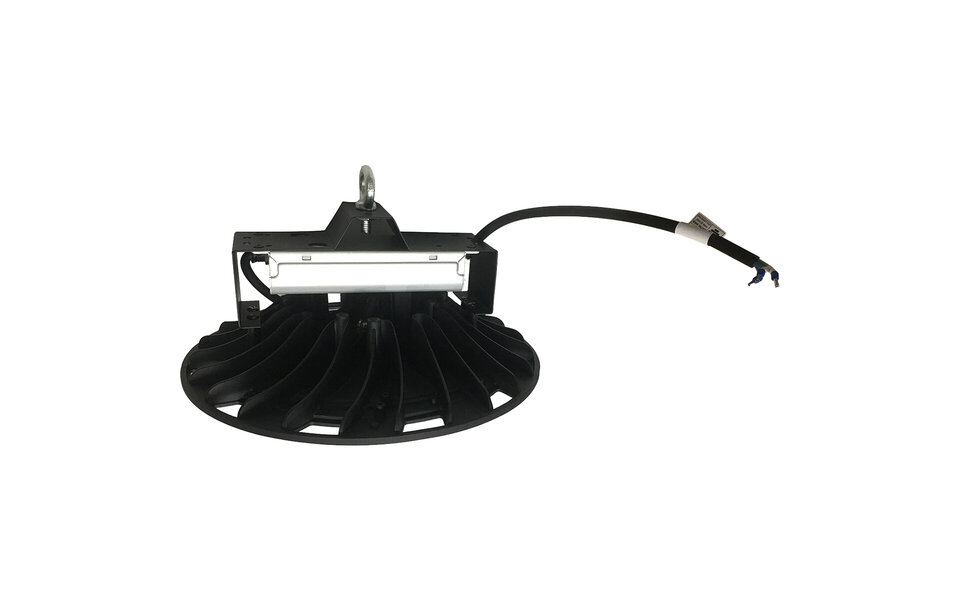 HLW LED LED UFO High Bay 100W met MEAN WELL Driver - Waterdicht IP65, Neutraal Wit, Aluminium HLW LED LED UFO High Bay 100W met MEAN WELL Driver - Waterdicht IP65, Neutraal Wit, Aluminium