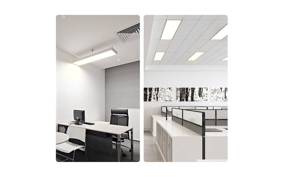 Velvalux LED Paneel 30x120 6 Pack - Inbouw LED Downlight 40W Koud Wit 6000K, Beam Angle verstelbaar