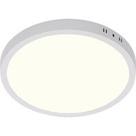 28W LED Paneel Opbouw Rond - Natuurlijk Wit LED Lamp