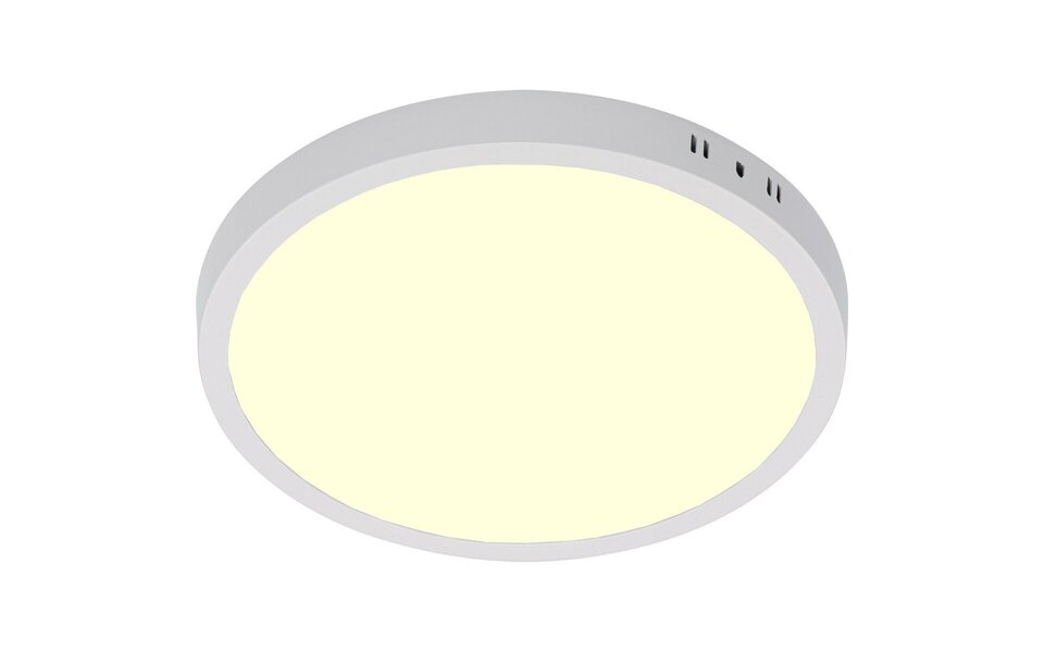 HLW LED LED Paneel Ø30 cm 24W Opbouw LED Downlight Warm Wit 2700K–3000K Mat Wit