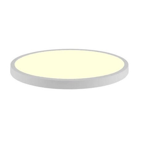 HLW LED LED Paneel Ø30 cm 24W Opbouw LED Downlight Warm Wit 2700K–3000K Mat Wit