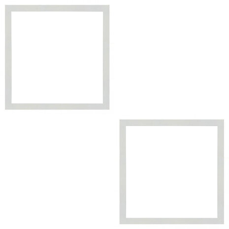 LED Paneel Slim 2 Pack 30x30 Inbouw LED Downlight 24W Koud Wit 6000K