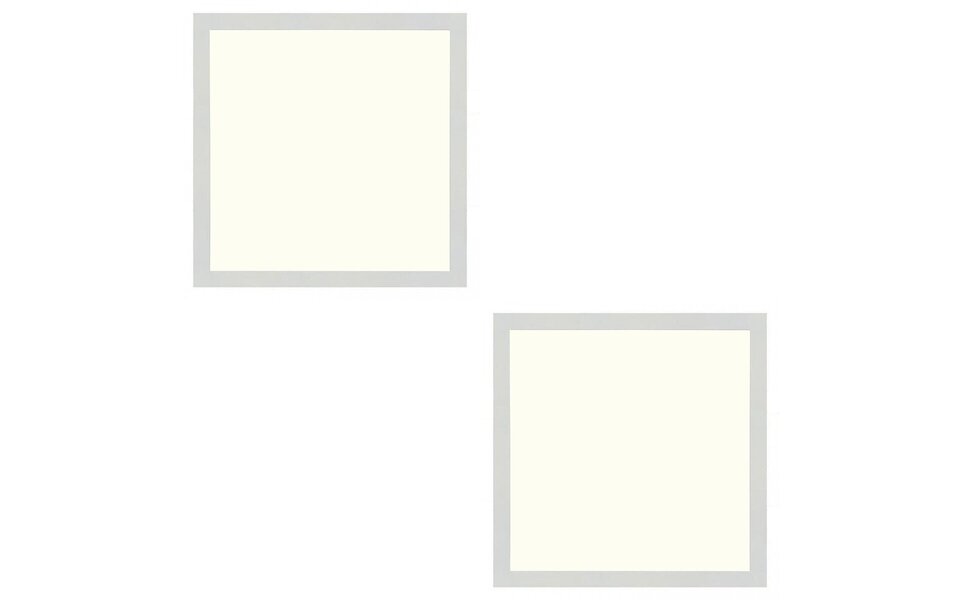 HLW LED LED Paneel Slim 2 Pack 30x30 - 24W Inbouw LED Downlight Natuurlijk Wit 4200K