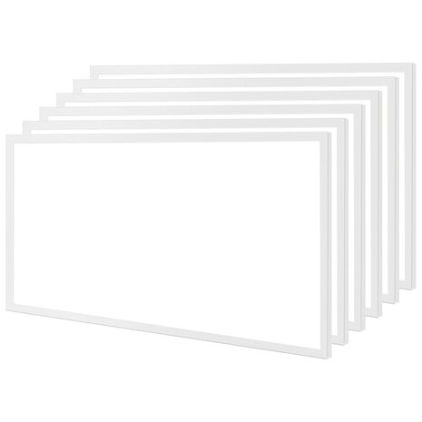 Velvalux LED Paneel 30x60 6 Pack - Inbouw LED Downlight 24W Koud Wit 6000K, Beam Angle Verstelbaar Velvalux LED Paneel 30x60 6 Pack - Inbouw LED Downlight 24W Koud Wit 6000K, Beam Angle Verstelbaar
