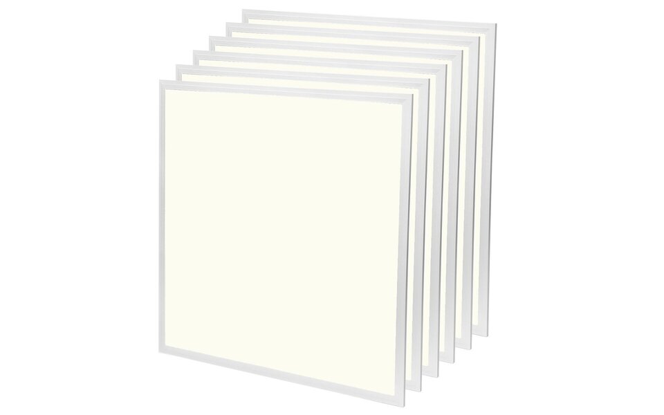 Velvalux Velvalux Lumis LED Paneel 60x60 6 Pack - 36W Inbouw LED Downlight Neutraal Wit Velvalux Velvalux Lumis LED Paneel 60x60 6 Pack - 36W Inbouw LED Downlight Neutraal Wit