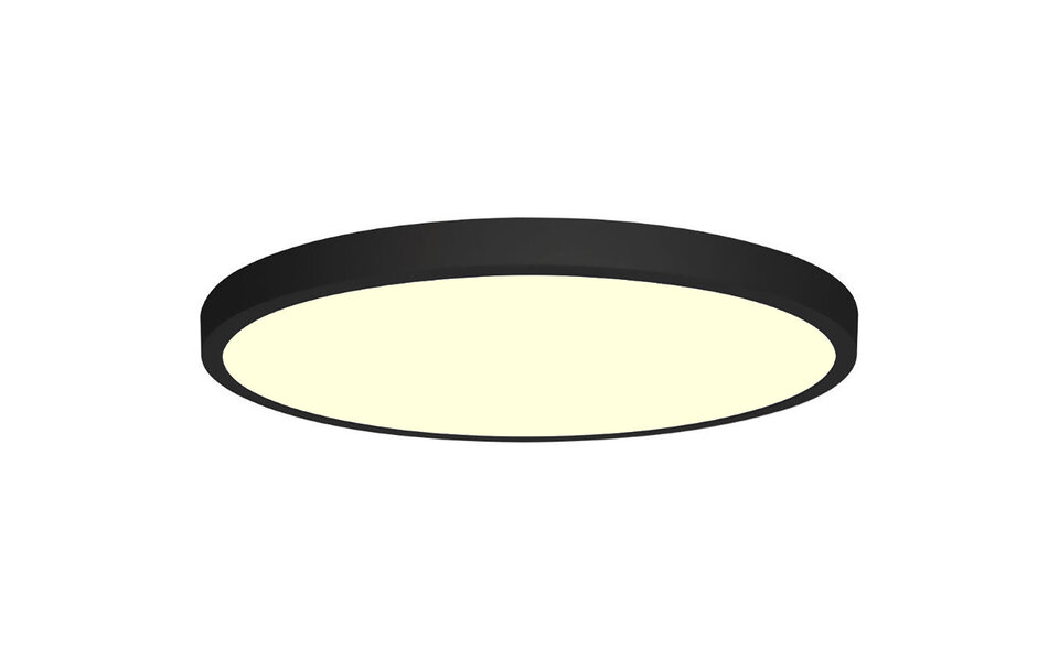 HLW LED LED Paneel Ø30 - 24W Opbouw LED Downlight - Warm Wit 2700K–3000K - Mat Zwart