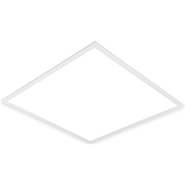 HLW LED LED Paneel 60x60 - Aigi Clena 40W Inbouw LED Downlight, Koud Wit 6000K, Mat Wit