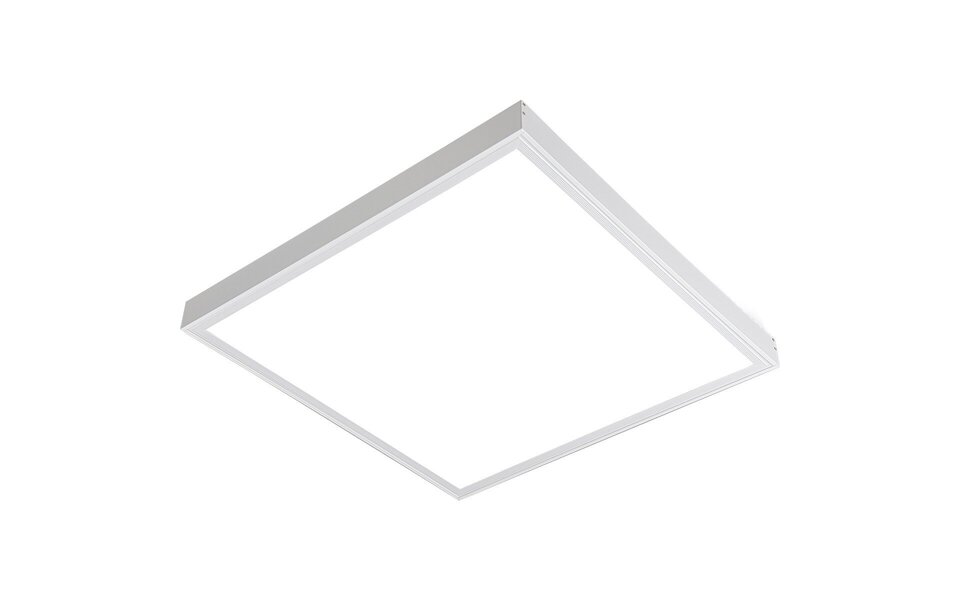 HLW LED LED Paneel 60x60 Helder Koud Wit 6000K - 40W Opbouw LED Lamp Vierkant