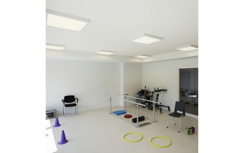 HLW LED LED Paneel 60x60 Helder Koud Wit 6000K - 40W Opbouw LED Lamp Vierkant