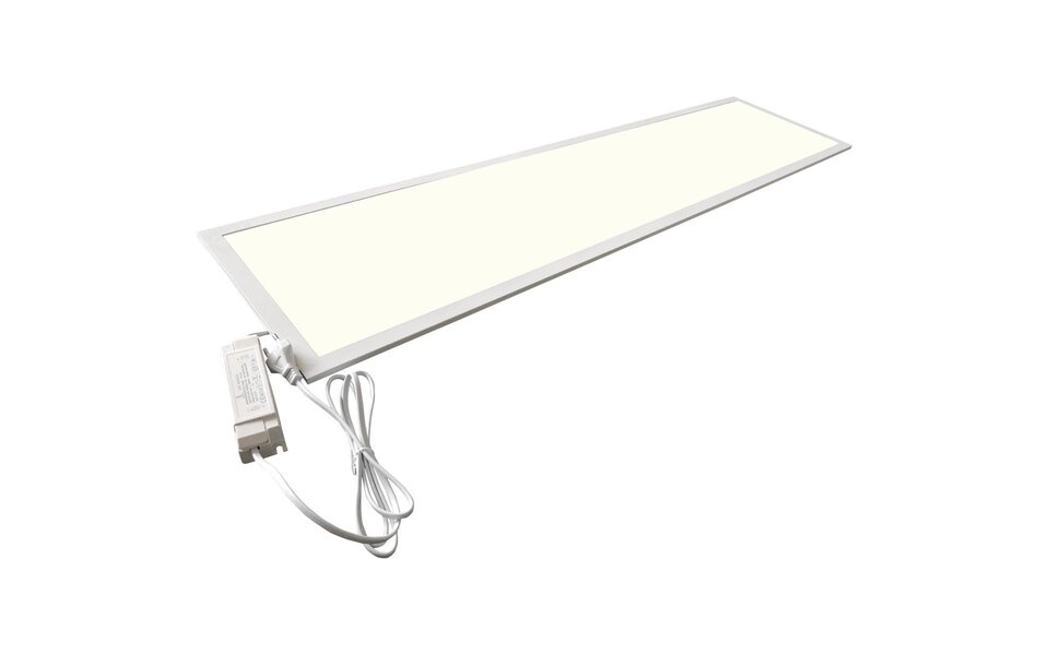 HLW LED LED Paneel 30x120 40W Inbouw LED Downlight met Beam Angle verstelbaar, Neutraal Wit 4000K