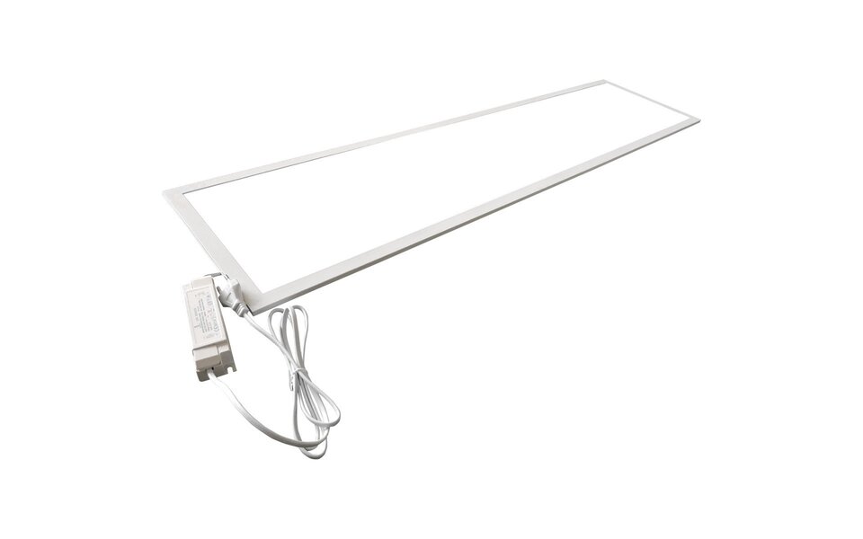 HLW LED Inbouw LED Paneel 30x120 - 40W LED Lamp, Beam Angle Verstelbaar, Koud Wit 6000K