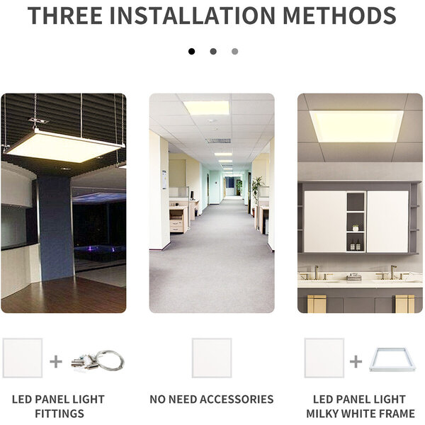 HLW LED LED Paneel 60x60 Inbouw LED Downlight 40W Neutraal Wit Natuurlijk Wit HLW LED LED Paneel 60x60 Inbouw LED Downlight 40W Neutraal Wit Natuurlijk Wit