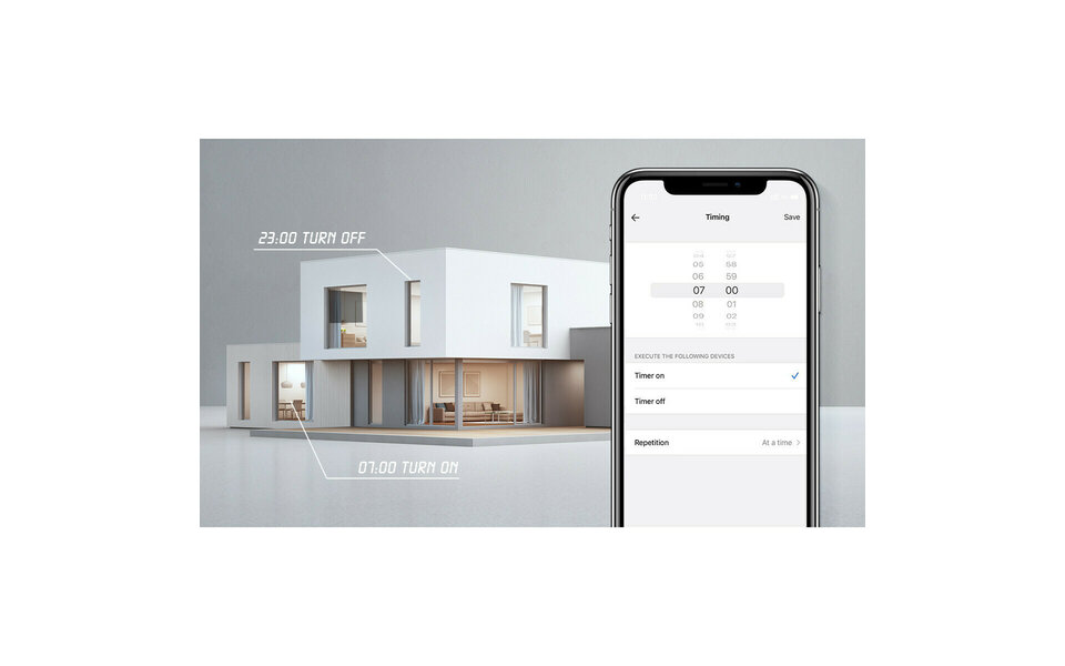 HLW LED LED Paneel 60x60 32W Dimbaar Smart Wifi Opbouw LED Downlight Aluminium