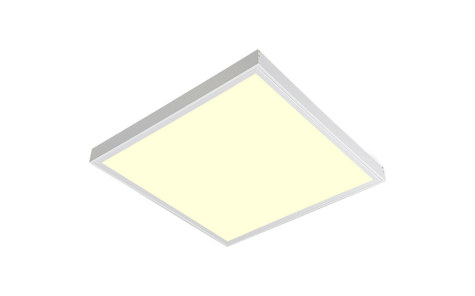 HLW LED LED Paneel 60x60 - 32W Dimbaar Warm Wit 2700K–3000K Smart Opbouw LED Downlight