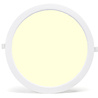 HLW LED LED Paneel Inbouw Downlight 24W - Warm Wit 2700K–3000K - Rond - Ø30 cm - Flikkervrij