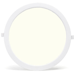 LED Downlight Inbouw 24W - Natuurlijk Wit Ø30 - Flikkervrij