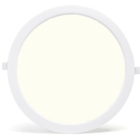 HLW LED Inbouw LED Downlight 24W - Natuurlijk Wit 4000K - Rond Ø30 LED Paneel HLW LED Inbouw LED Downlight 24W - Natuurlijk Wit 4000K - Rond Ø30 LED Paneel