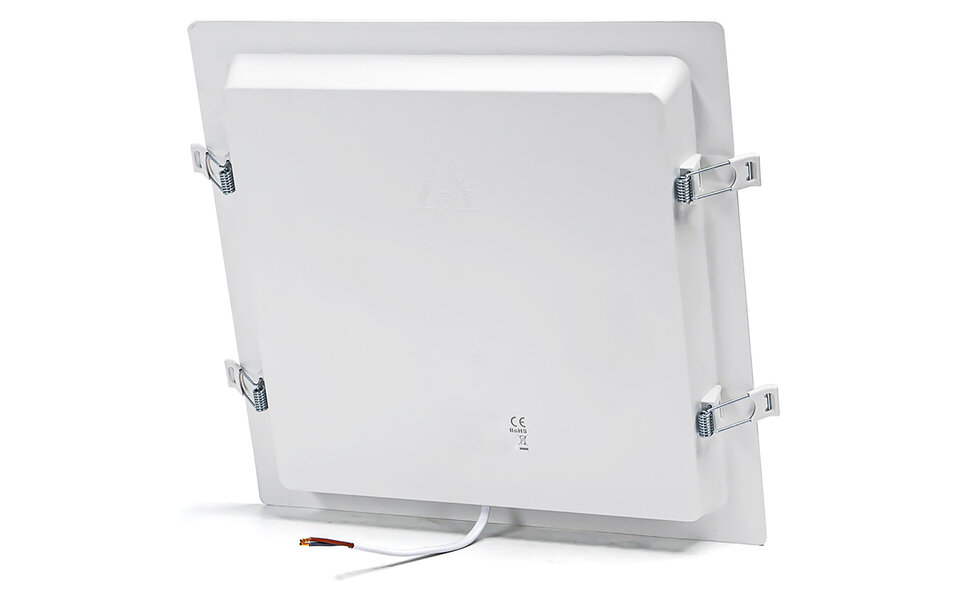 HLW LED Inbouw LED Downlight 24W - LED Paneel 30x30 cm Koud Wit 6000K Flikkervrij