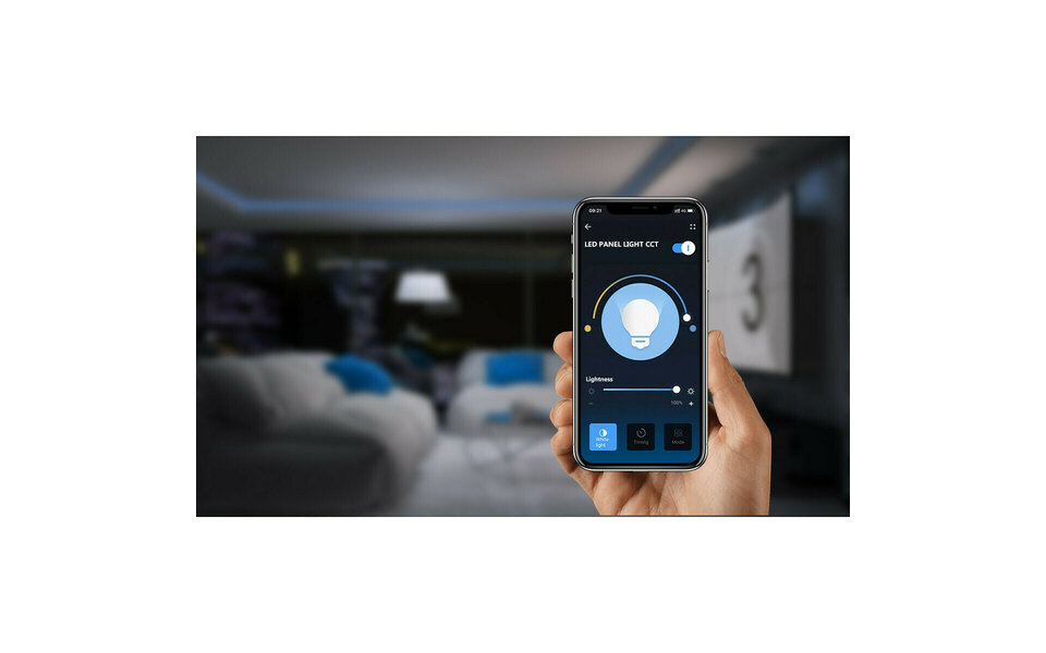 HLW LED LED Paneel 60x60 - Opbouw LED Downlight 32W Dimbaar Smart Koud Wit 6000K