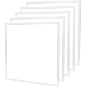 LED Paneel 60x60 32W Dimbaar Smart Koud Wit 6500K - 5 Pack