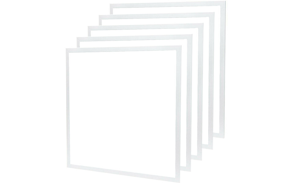 HLW LED LED Paneel 60x60 32W Dimbaar Smart Inbouw LED Downlight Koud Wit 6500K - 5 Pack