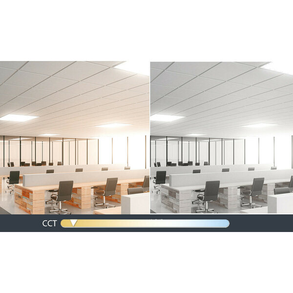 HLW LED LED Paneel 60x60 32W Dimbaar Smart Inbouw LED Downlight Koud Wit 6500K - 5 Pack HLW LED LED Paneel 60x60 32W Dimbaar Smart Inbouw LED Downlight Koud Wit 6500K - 5 Pack