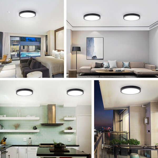 Velvalux LED Paneel Opbouw Downlight 24W - Helder Koud Wit 6000K LED Lamp