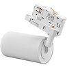 HLW LED LED Railverlichting Spot met GU10 Fitting - Mat Wit Aluminium, 3 Fase