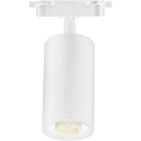 LED Railverlichting Spot - GU10 Fitting - Mat Wit Aluminium LED Railverlichting Spot - GU10 Fitting - Mat Wit Aluminium