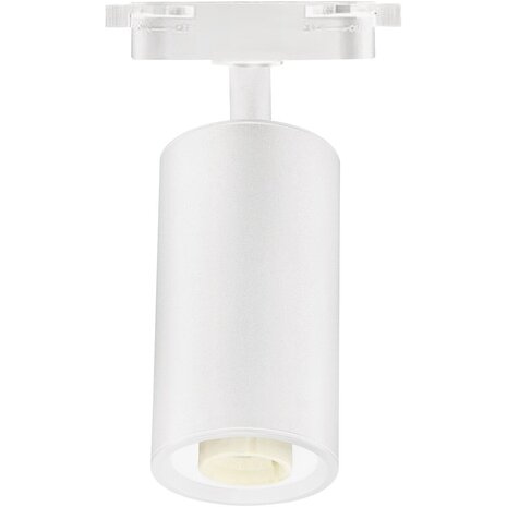 HLW LED Verstelbare LED Spot met GU10 Fitting - Mat Wit Aluminium Railverlichting