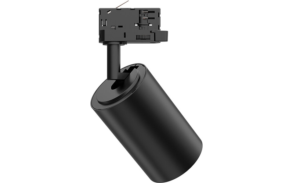 HLW LED Brinton Sonly 30W LED Railspot - 3-Fase LED Spot met CCT Switch Zwart