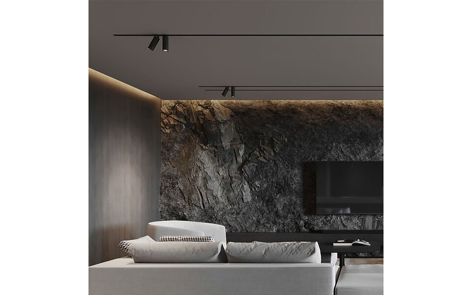 HLW LED 48V Magnetische LED Railspot - 6W LED Spot met Aanpasbare Lichtkleur en 440lm