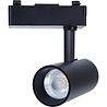 HLW LED LED Railverlichting 10W LED Spot in Neutraal Wit - Zwarte Ronde LED Lamp