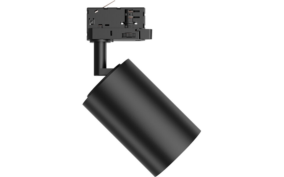 HLW LED LED Railspot Brinton Sonly 30W Warm Wit 3000K - Zwarte LED Spot 3-Fase HLW LED LED Railspot Brinton Sonly 30W Warm Wit 3000K - Zwarte LED Spot 3-Fase