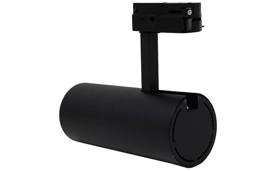 HLW LED LED Railverlichting - Dimbare 30W LED Spot in Neutraal Wit 4000K, Mat Zwart HLW LED LED Railverlichting - Dimbare 30W LED Spot in Neutraal Wit 4000K, Mat Zwart