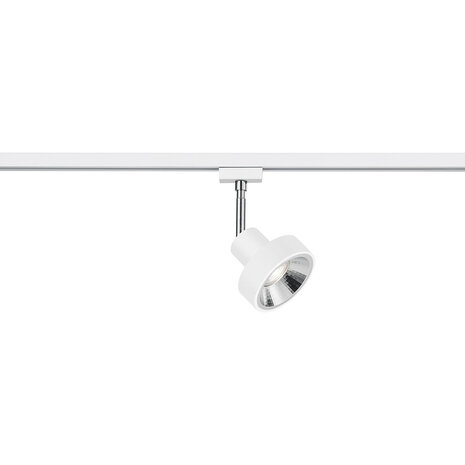 HLW LED LED Railverlichting - Verstelbare LED Spot met GU10 Fitting - Mat Wit