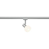 HLW LED LED Railverlichting Track Spot E14 - Mat Nikkel, Verstelbare LED Lamp