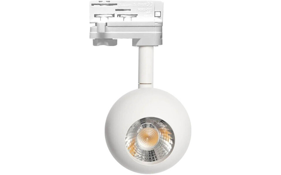 HLW LED LED Railverlichting 10W LED Spot Neutraal Wit 4000K - Mat Wit Aluminium HLW LED LED Railverlichting 10W LED Spot Neutraal Wit 4000K - Mat Wit Aluminium