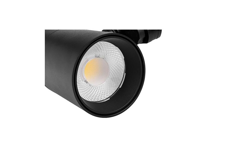 HLW LED LED Railspot 20W - Warm Wit 2700K–3000K - 36° LED Spot - Mat Zwart