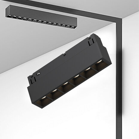 HLW LED 48V Magnetische Lineaire LED Bar - 6W LED Koud Wit 6000K Daglicht Wit