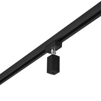 Pendeladapter Mat Zwart voor 2 Fase LED Lampen