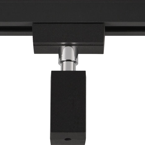 HLW LED Trion Dual Pendeladapter Mat Zwart – Geschikt voor 2 Fase LED Lampen